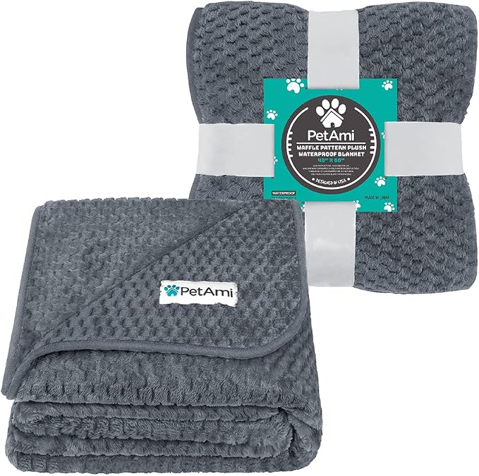 PetAmi Waterproof Dog Blanket, Leakproof Puppy Blanket - Image 2