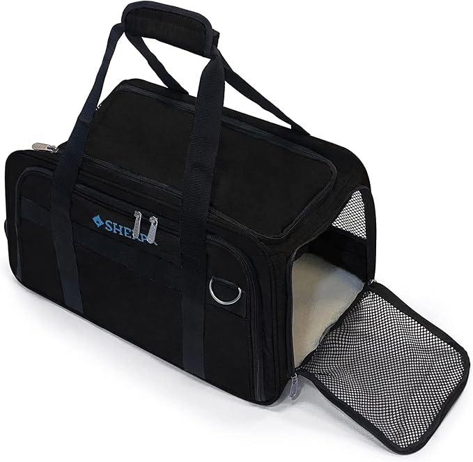 Sherpa Expandable Travel Pet Carrier, Airline Approved & Guaranteed On Board - Image 2
