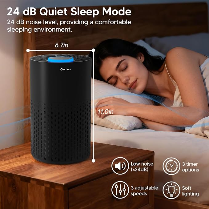 Air Purifiers for Home Bedroom Up to 1250 Ft² - Image 7