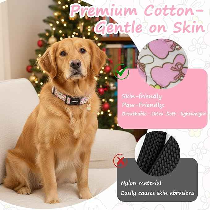 Easter Dog Collar, Spring Dog Collar