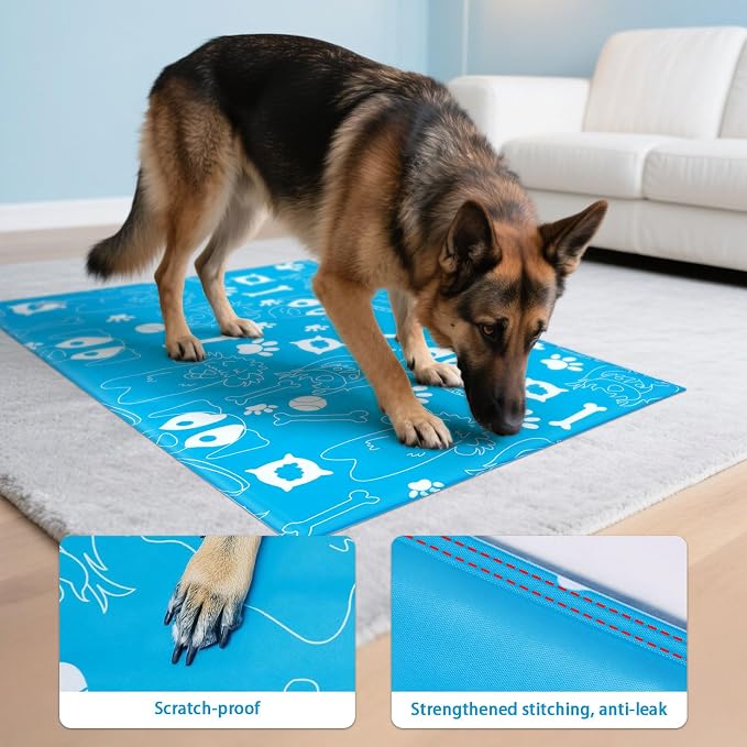 Ownpets Dog Cooling Mat, Large 39"x 23" Instant Cooling Pet Pad, Thickened - Image 4