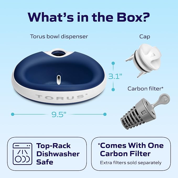 Filtered Portable Dog Water Dispenser, 1L / 34oz, Automatic Pet Water Dispenser - Image 8
