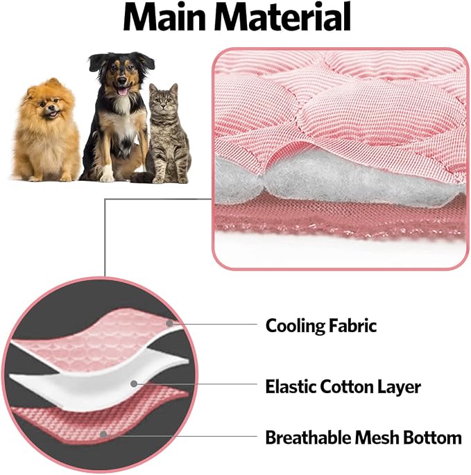 Dog Cooling Mat Pet Cooling Pads Dogs & Cats Pet Cooling Blanket - Image 4