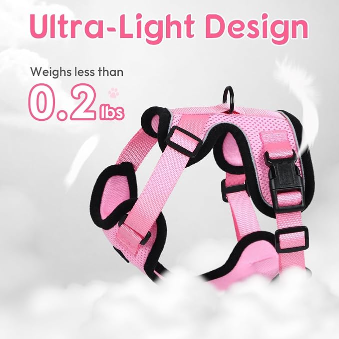 Dooradar Cat Harness and Leash Set, Escape Proof Safe Adjustable Kitten Vest - Image 6