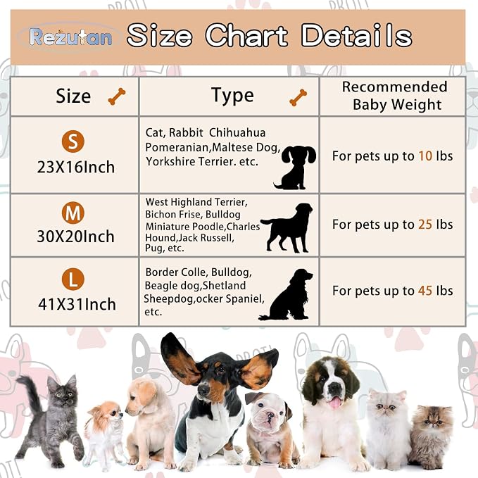 Rezutan Dog Blankets for 3 Pack Large Medium Pet Cat, Soft Fuzzy Washable - Image 5