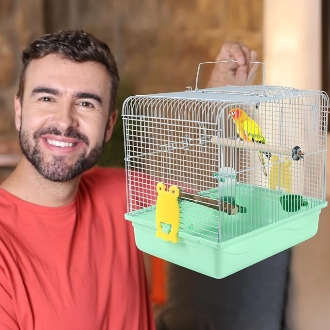 Portable Bird Cage for Small Birds - Image 2