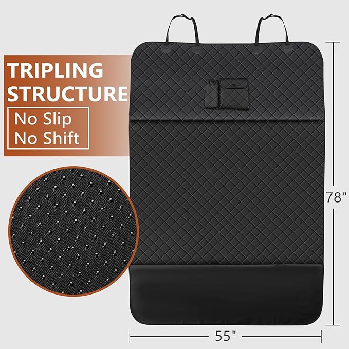 Universal Cargo Liner for SUV – Waterproof Dog Trunk Mat, Non-Slip Back Seat - Image 7