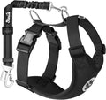 SlowTon Dog Seat Belt Harness for Car, Dog Car Harness Adjustable Mesh by SlowTon