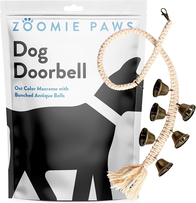 Dog Door Bells for Potty Training by ZoomiePaws