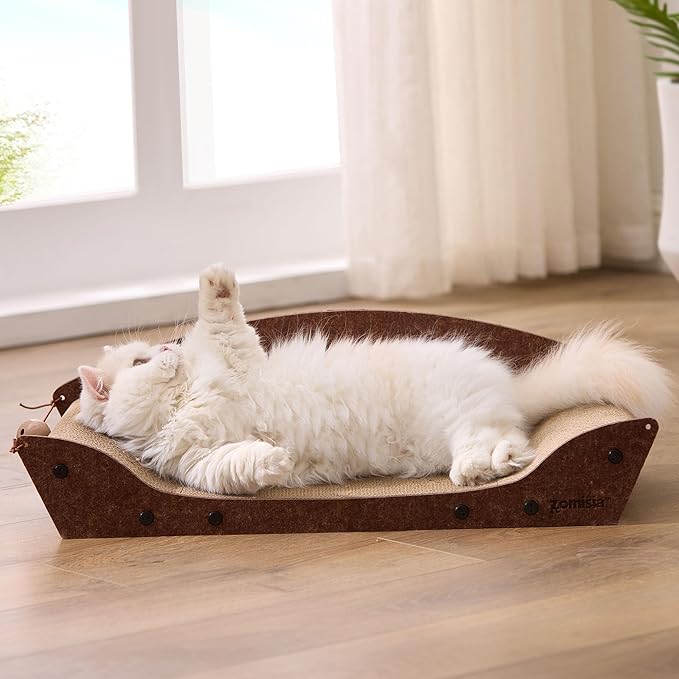 26'' Cardboard Cat Scratcher Bed - Image 2