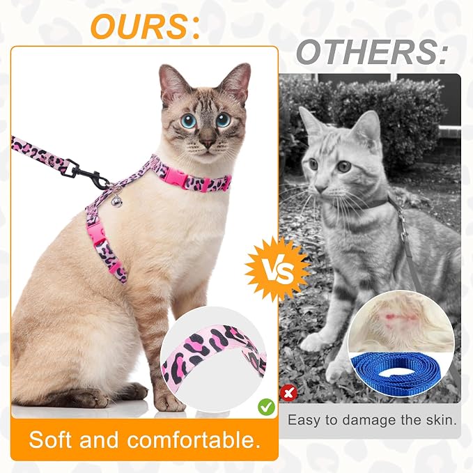 BEAUTYZOO Cat Harness and Leash Set Escape Proof - Image 6
