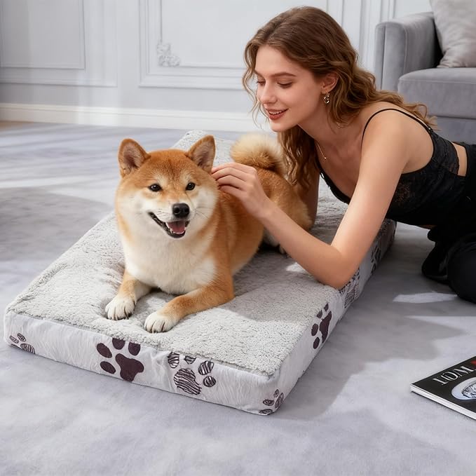 Waterproof Orthopedic Dog Bed for Extra Large Dogs 41x27x4 Inch - Image 7