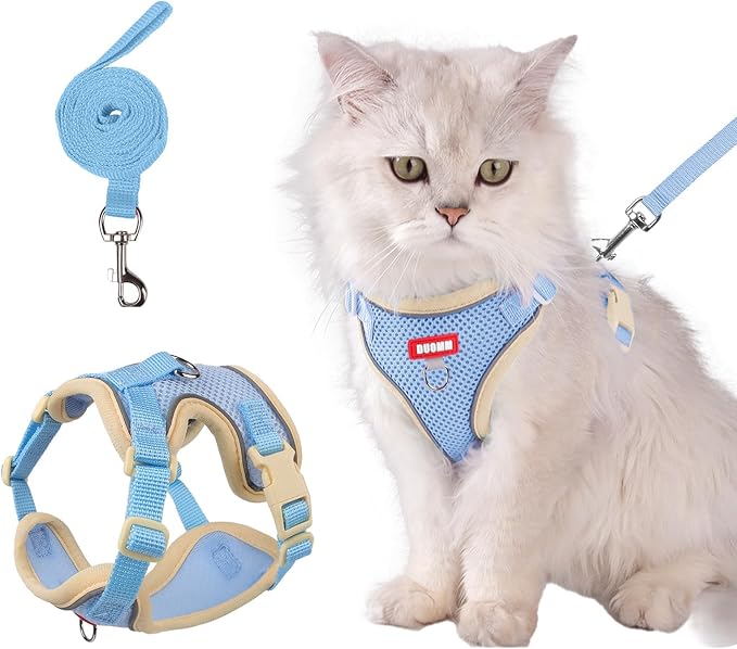 wanheart Cat Harness and Leash Set Escape-Proof Adjustable cat Leash and by Unknown