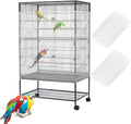 Bird Cage Seed Catcher, Large Birdcage Net Cover, Bird Cage Accessories by SYOOY