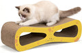 COZIWOW Infinity Cat Scratcher Lounge Bed, Cardboard Cat Scratching Pad Board by COZIWOW