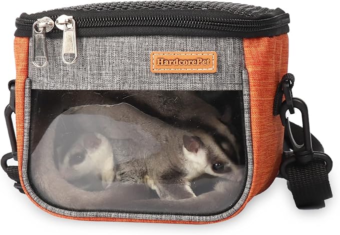 Small Pet Carrier Bag, Breathable & Portable – Small Animal Travel Bag by HardcorePet