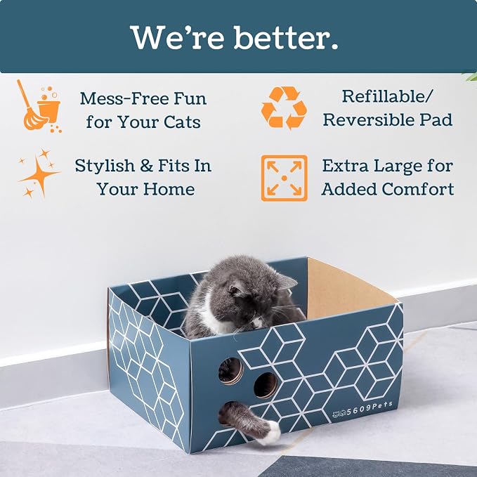Extra Large Cardboard Cat Scratcher - Image 4