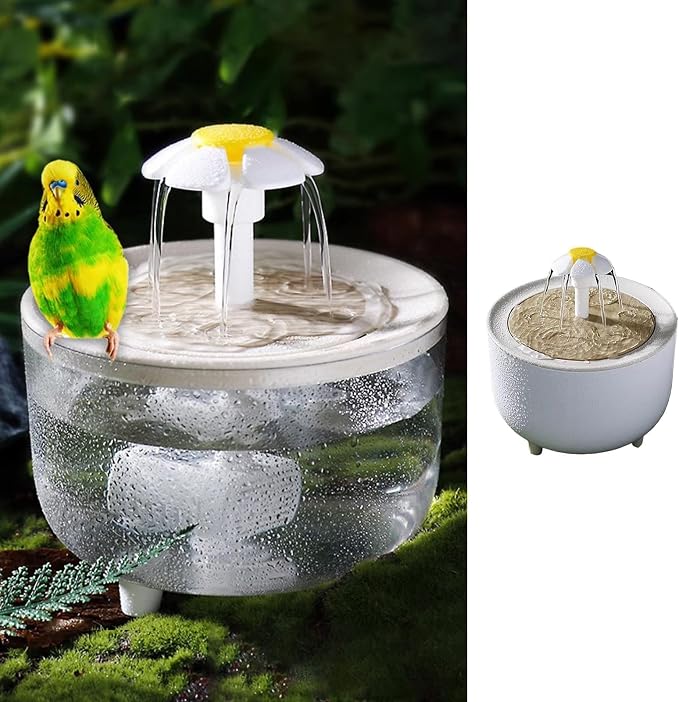 Bird Bath for Parakeets by MANONROSAPET