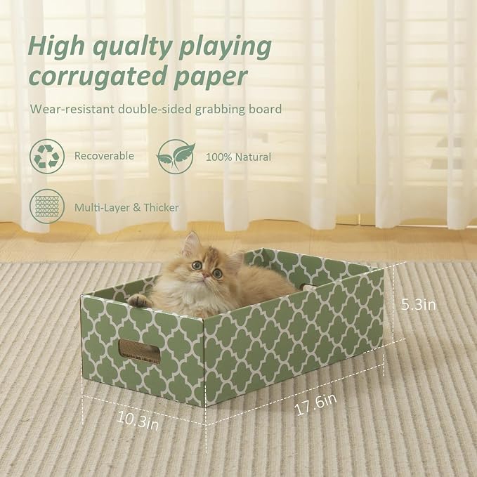 MECOOL Cat Scratching Board，5PC Cat Scratch Pad - Image 3
