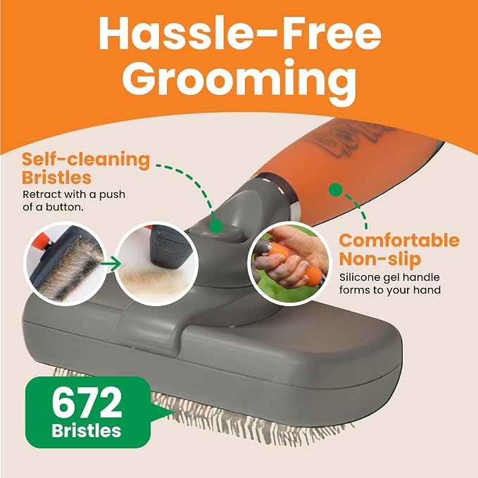GoPets Self-Cleaning Slicker Brush - Image 4