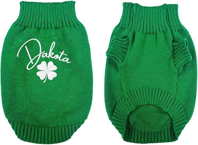 Personalized Dog Sweater, Custom Knit Sweater - Image 2