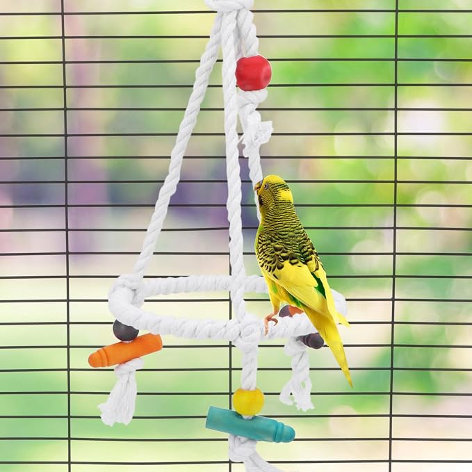 Hypeety Pet Bird Parrot Swing - Image 7