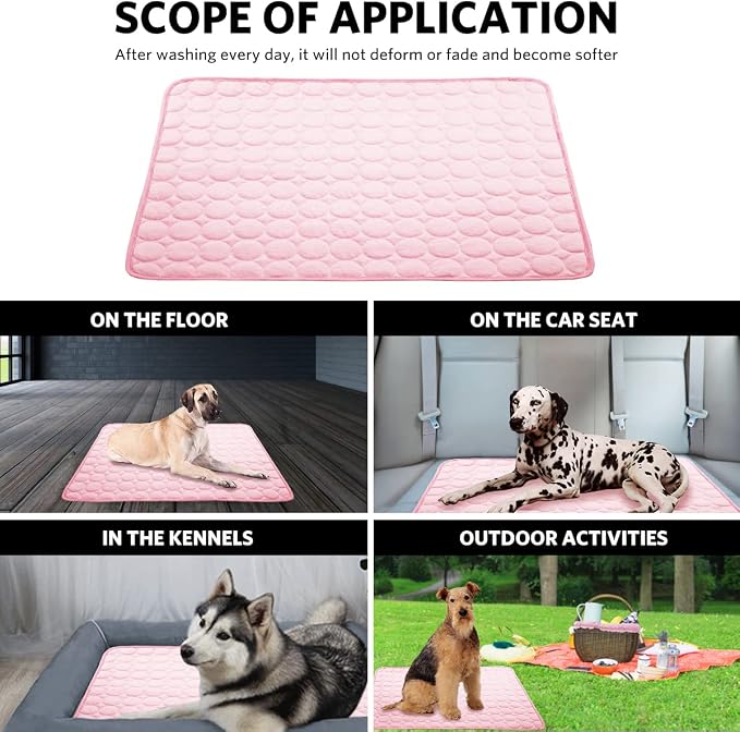 Dog Cooling Mat Pet Cooling Pads Dogs & Cats Pet Cooling Blanket - Image 5