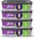 Litter Genie Refill Bags | Standard 4-Pack, 56 total ft | Up to 8 Months of by LitterGenie