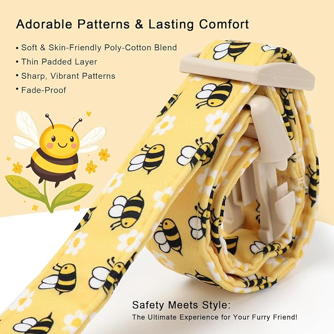 Bee & Daisy Dog Collar for Puppy Small Dogs - Image 4