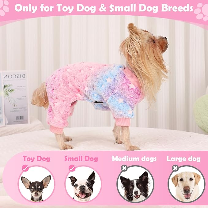Fleece Pajamas for Small Dogs - Image 4