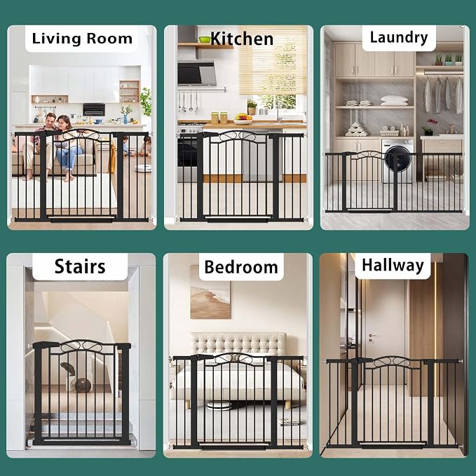 Fairy Baby 62.6"-65.3" Extra Wide Baby Gate - Image 8