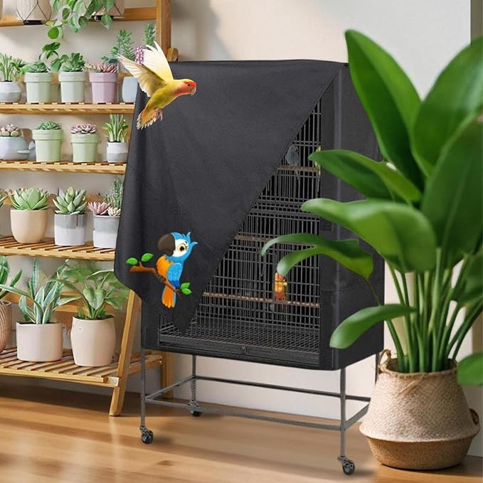 Bird Cage Cover, Pet Cage Cover, 100% Shading Oxford Cloth, Bird Cages Covers - Image 6