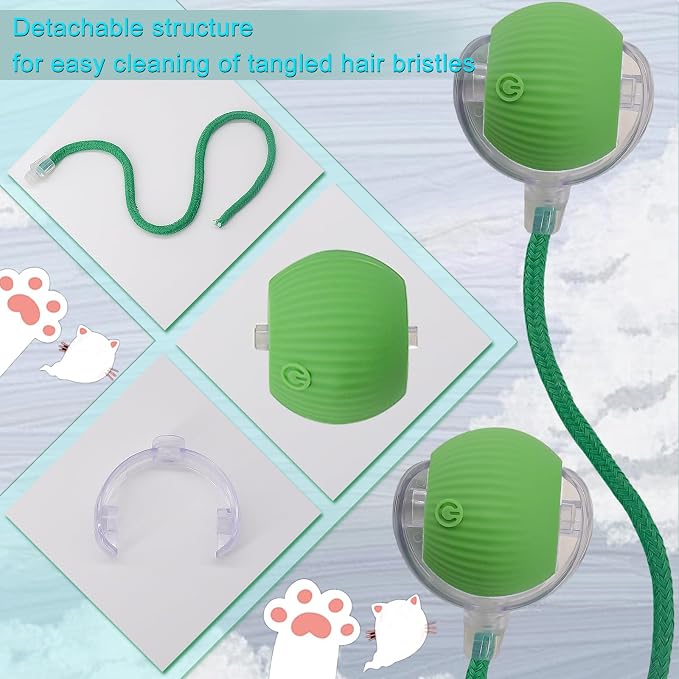 Interactive Cat Dog Toy Ball: Indoor Small Automatic Moving Smart Rolling Fun - Image 3