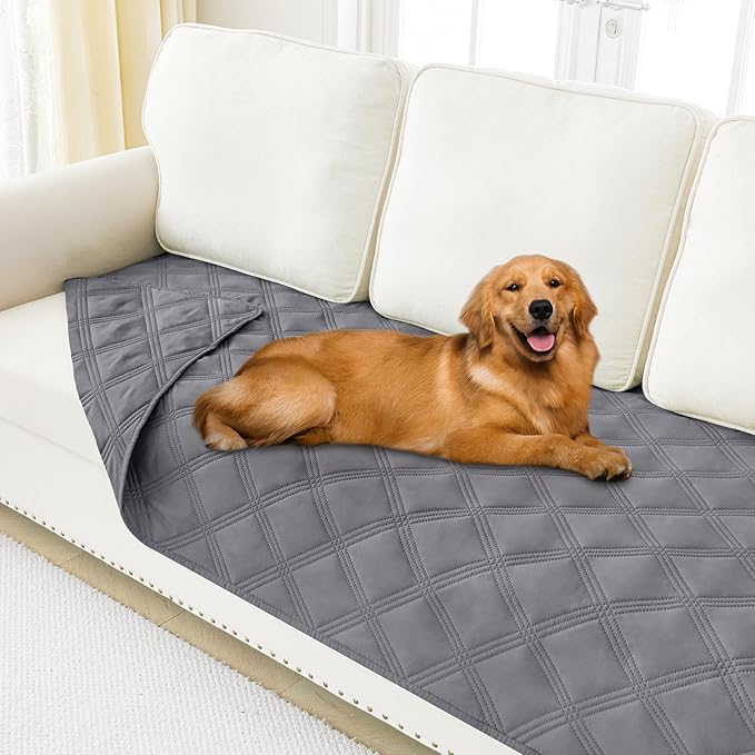 Smiry Waterproof Dog Bed Cover Blanket 40x90, Soft Reversible Pet Blanket by Smiry
