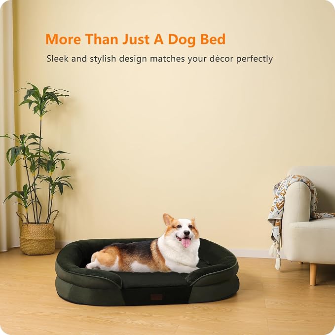 Dwanton Orthopedic Dog Bed for Medium Dogs - Image 9