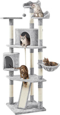 Yaheetech 79 inches Cat Tree Multi-Level Cat Tower by Yaheetech