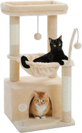 PEQULTI 4-in-1 Cat Tree, Scratching Post by PEQULTI