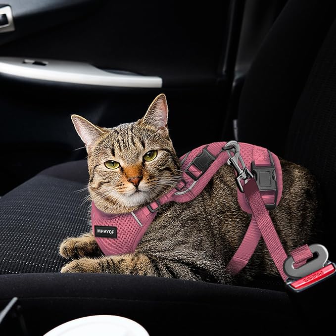 Cat Harness, Cat Harness and Leash Set, Soft and Breathable Vest - Image 4