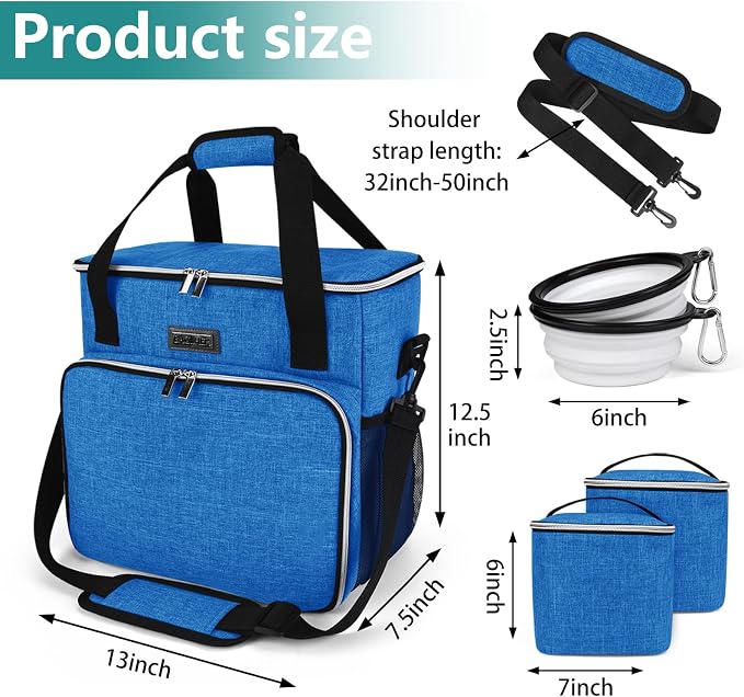 BAGLHER Dog Travel Bag, Pet Travel Bag, - Image 3