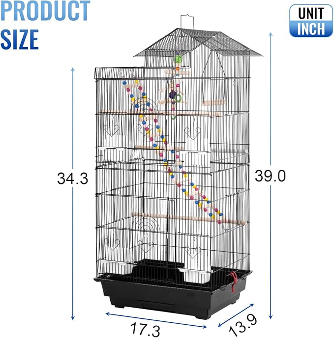 FDW 39 Inch Bird Cage Parakeet Cage - Image 8