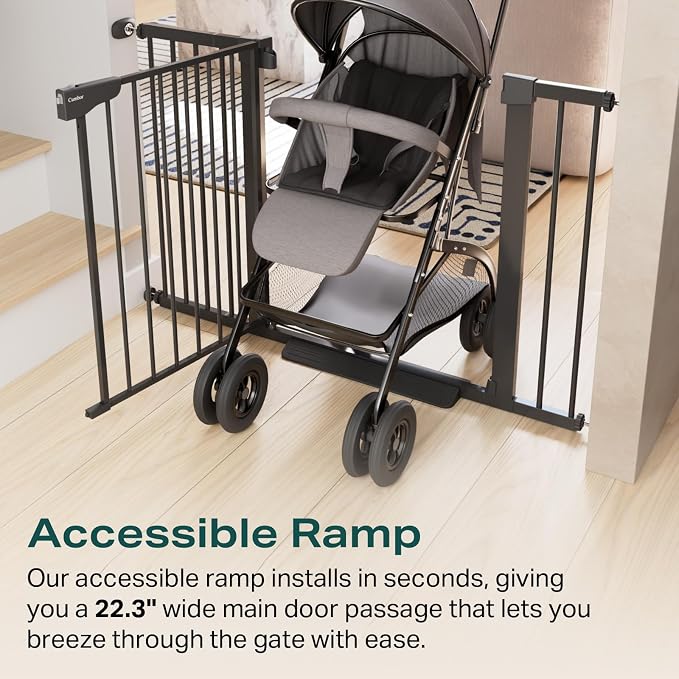 Cumbor 2 Pack 29.7-40.6" Baby Gate - Image 8