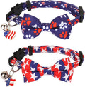 ADOGGYGO American Flag Cat Collar Breakaway by ADOGGYGO