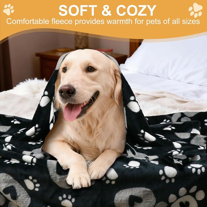 Dog Blanket, Soft Fleece Dog Blankets - Image 5