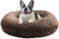 JOLLYVOGUE Calming Dog Bed Large Size Dog, Anti-Anxiety Donut Large Pet Bed by JOLLYVOGUE