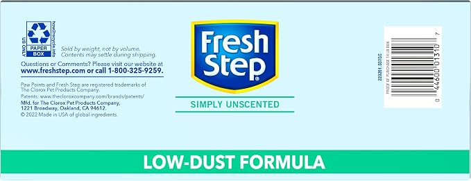 Fresh Step Cat Litter, Odor Control | Clumping Formula | Activated Charcoal | - Image 14