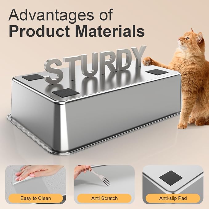 Stainless Steel Litter Box - Image 7