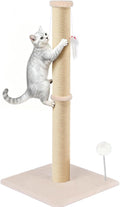 36 Inch Tall Cat Scratching Post – Sisal Cat Scratcher by PELUOMOZ