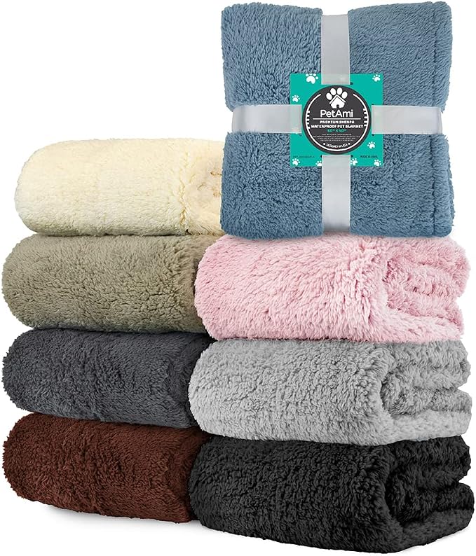 PetAmi Fluffy Waterproof Dog Blanket - Image 8