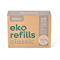 Diaper Dekor CLASSIC Diaper Pail Refills | 4 Count Unscented | Exclusive by DiaperDekor