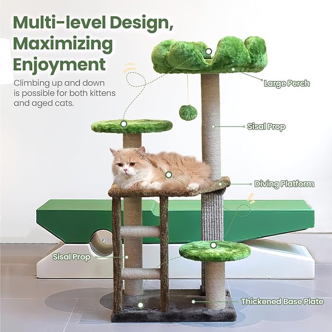 Cat Tree, 37.4-Inch Cat Tower - Image 5